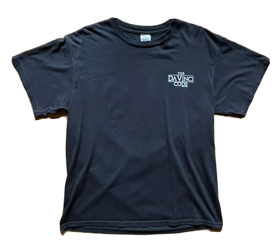 The DaVinci Code T-shirt XL DaVinci Code 2006 Black - Image 2 of 4