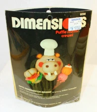 Hippo Refrigerator Magnet Puffie Stuffins Dimensions Needlepoint Crewel #6098