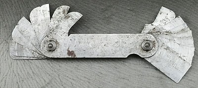 Vintage Moore & Wright No 206 Radius Messgeräte Made in England Ingenieure Werkzeugmacher 