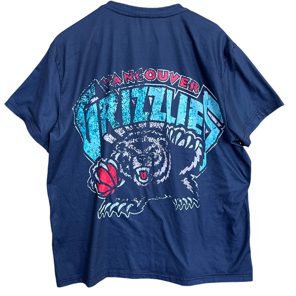 Camiseta De Colección Vancouver Grizzlies Adulto XL Azul NBA Coleccionable Memphis Foto 3 de 4