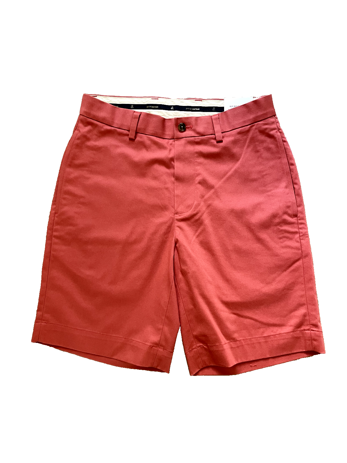 Brooks Brothers Shorts Mens 30 Red 9 inch Preppy Classic Advantage Chino Short
