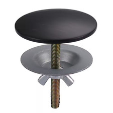 2 In. X 2.13 In. round Brass Sink Hole Covers in Oil Rubbed Bronze Free Shipping