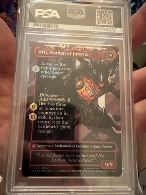 Mtg Final Fantasy Clive Ifrit's Dominant Surge Foil Psa 10 | eBay