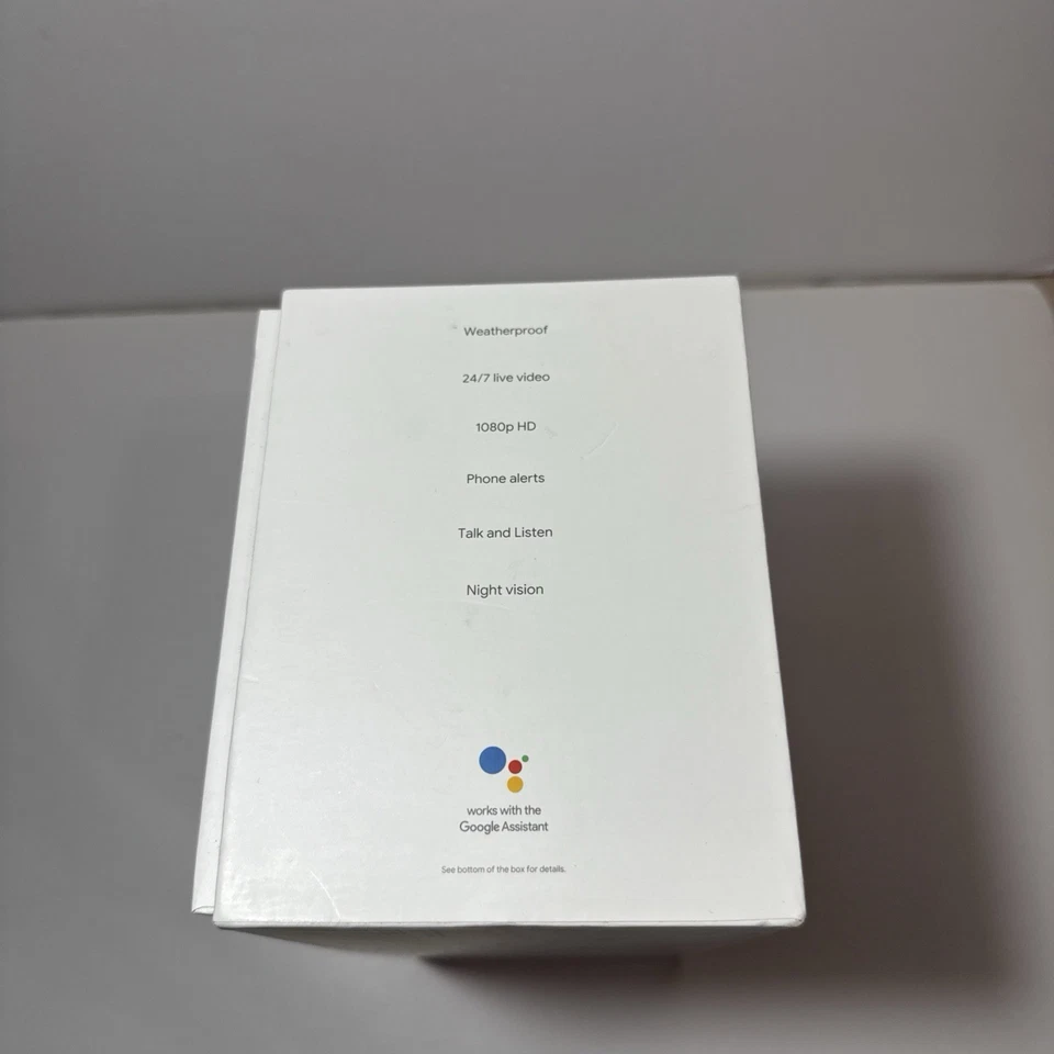 Google Nest Cam Outdoor 1st Gen A0033 (NC2100ES) - NEW IN OPEN BOX TESTED. - Image 3 of 4