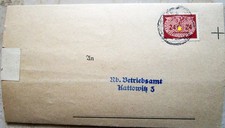 German WW2 document - Judaica - Deportations train station Katowice 1942