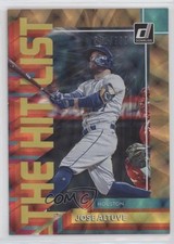 2022 Panini Donruss The Hit List 598/999 Jose Altuve #THL-10 0bt4