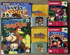 Banjo-Kazooie & Tooie N64 Bundle. Authentic Games, Manuals, Guides, & Cases