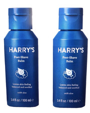 TWO HARRY'S Men's Post Shave Balm with Aloe 3.4 fl oz each