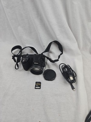 Nikon COOLPIX L120 21x Optical Zoom Digital Camera - Black W/ 8GB Memory Card