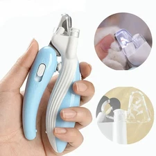 Professional Pet Nail Clippers with Led Light Pet Claw Grooming Scissors for Dog