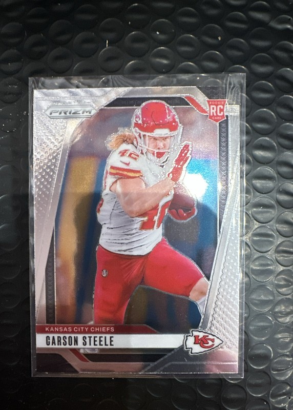 2024 Panini Prizm - Rookies Carson Steele #377 (RC)