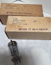 2 GE General Electric JG-5814A Tubes NOS