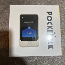 POCKETALK S Translator Global Communication eSIM 2years 74 languages Black New