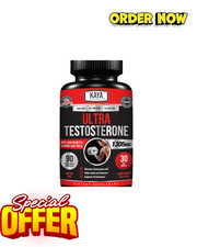 Natural Testosteron Booster 90ct Increase Energy Improve Muscle Strength Growth