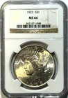 1923 Peace Silver Dollar $1 | NGC MS66 | Gem Uncirculated | Blazing Luster
