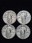 Lot of (4) Standing Liberty Quarters Full Dates in Very Nice Shape!