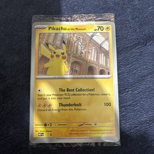 Pokémon TCG Pikachu im Museum Promo Karte UK Jumbo Karte