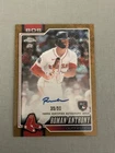 2026 Topps Chrome Logofractor Roman Anthony Auto Gold /50 Rookie RC Red Sox