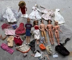 Lot of Vintage 1960s Tammy Tressy Doll Ideal Lot Clothing Shoes Accessories