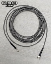 Technics Turntable Ground Wire  'Bullet' Style Plug  18 AWG Wire, Paracord