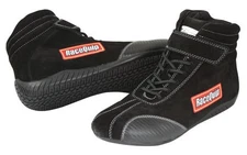 RACEQUIP Shoe Ankletop Black Size 7.5 SFI 30500075RQP
