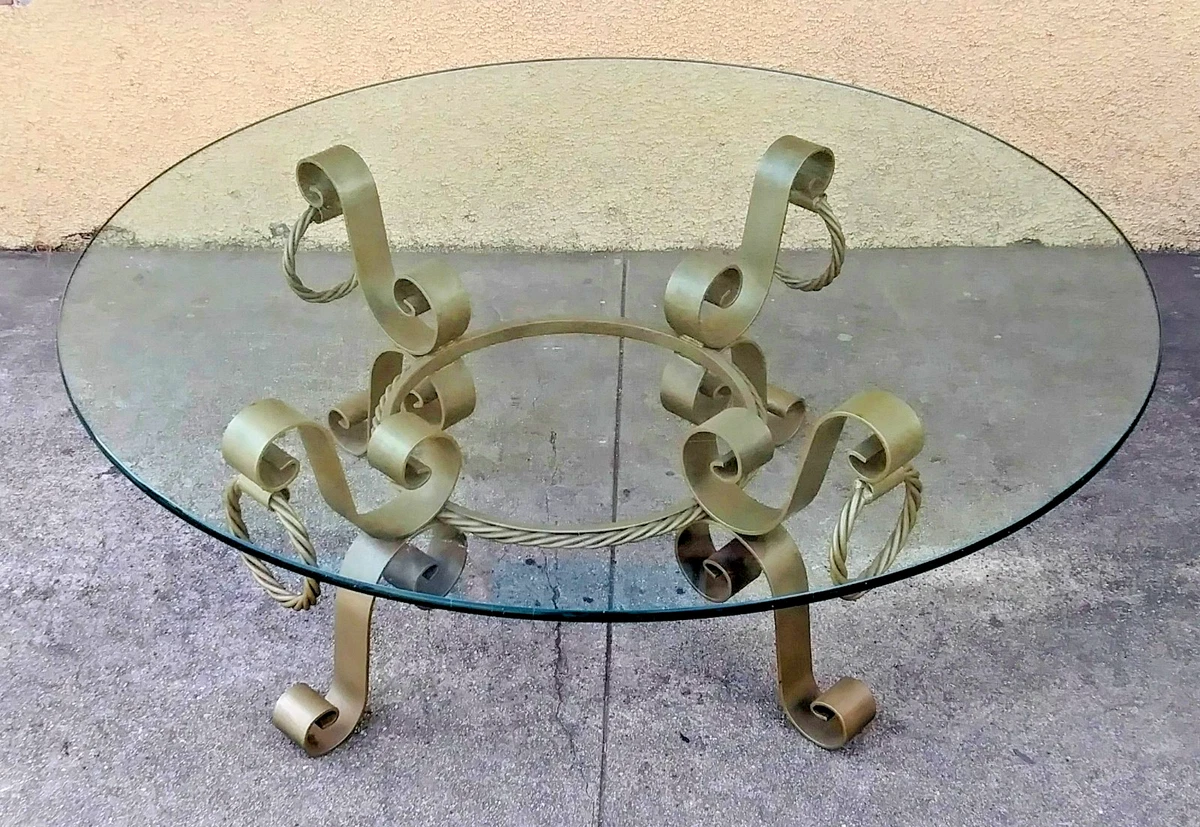 Vintage Glass Tables for sale - eBay