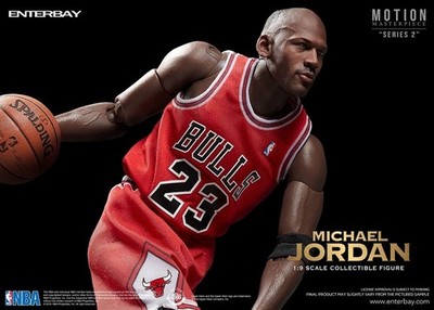 ENTERBAY 1/9 Motion Masterpiece NBA Michael Jordan Action Figure