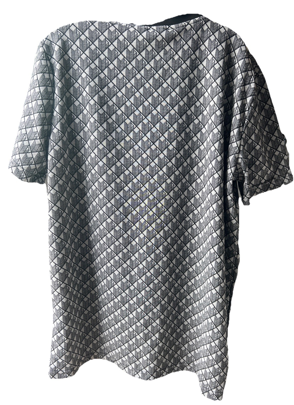 NWOT Lacoste Men’s Matching Set Shirt XL  Shorts XL 32 - 40 Black White Tennis thumbnail 3