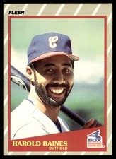 1989 Fleer SuperStars Harold Baines Chicago White Sox #2
