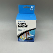 Seachem Iodine Iodide Test 75 Tests Brand New