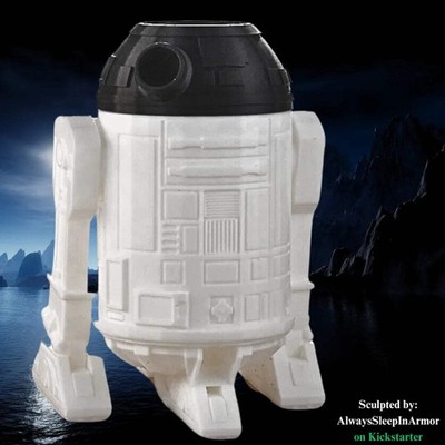 ASiA - Can/Snack Dice Tower - R2-D2 - DnD/TTRPG/Wargames