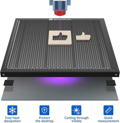SCULPFUN Waben Arbeitstisch 400x400mm für Lasergravur S9 S10 S6 A10 X7 A5 Pro