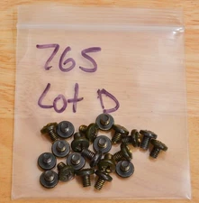 ICOM IC-765 EXTERNAL CABINET SCREWS 761 781 970H R9000 LOT D