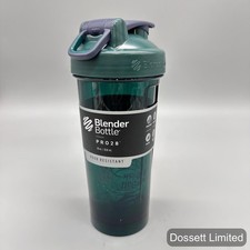 BlenderBottle Pro Shaker Bottle 28oz Odor Resistant Dark Green Protein Mixer