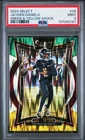 2024 PANINI SELECT GREEN & YELLOW SHOCK #26 JAYDEN DANIELS PSA 9