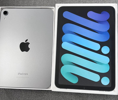 Apple iPad Mini (A17 Pro) 128GB, Wi-Fi + Cellular Space Gray- New, Open Box.