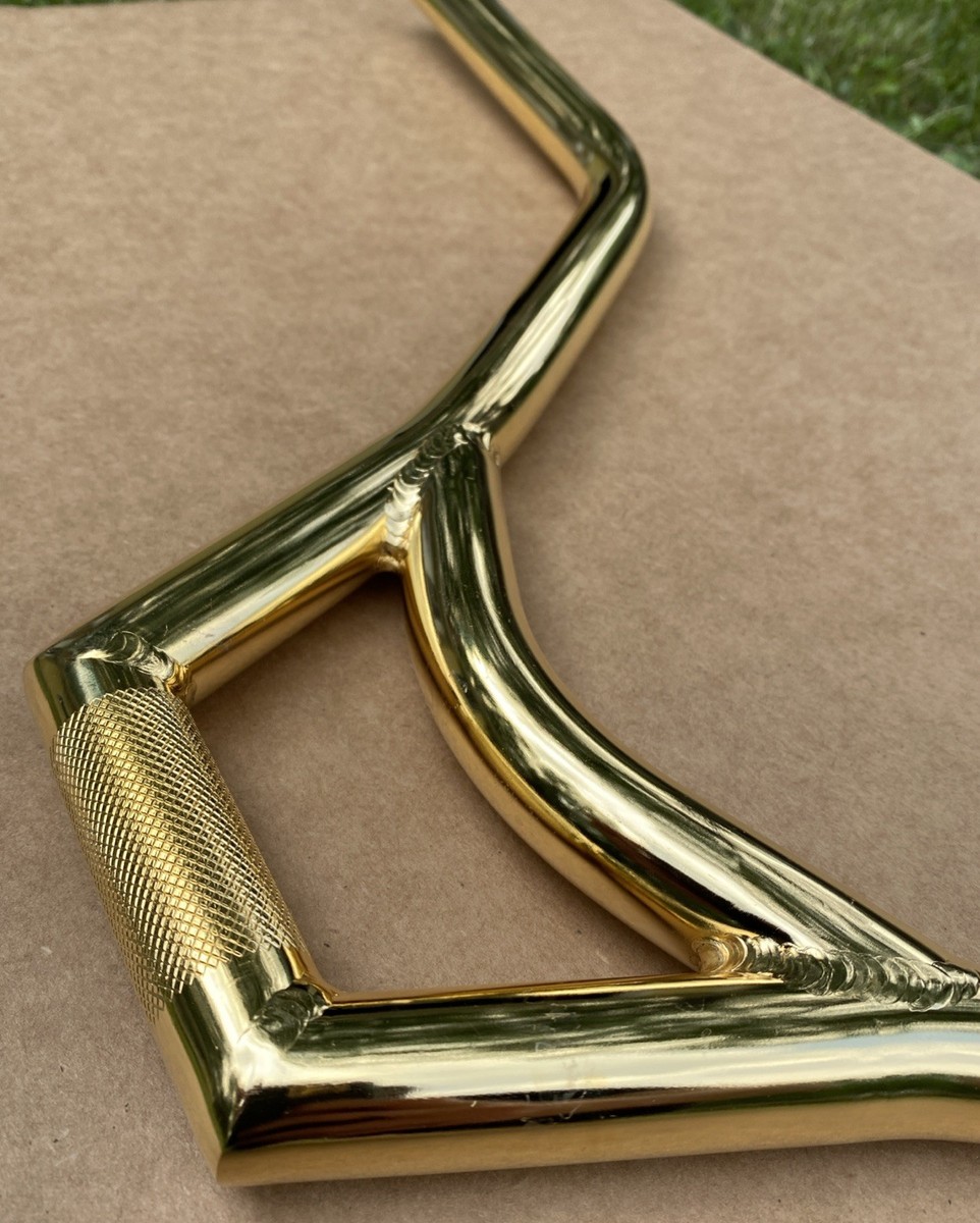 Liberte Chase Gouin Flatland Handlebars 24K Gold 8.5” BMX | eBay