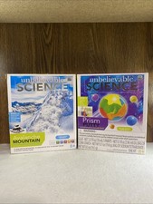 Science Squad Unbelievable Science Prism Putty  Avalanche MNT Kit Lot 2. NEW.