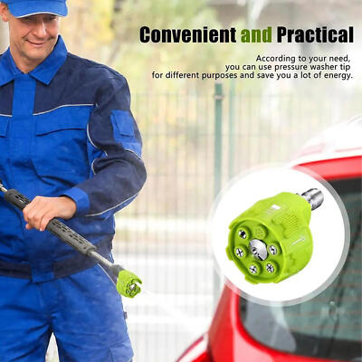 #ad 6 In 1 Adjustable Spray Nozzle For Pressure Washer 6 in 1 High pressure Nozzle $16.68