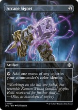 MTG Arcane Signet Borderless  - The Lost Caverns of Ixalan Commander #104