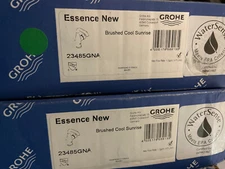 GROHE 23485GNA Essence Bathroom Faucet Temperature Limiter, Brushed Cool Sunrise