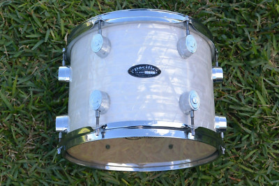 EARLY 6 STAR MEXICO MODEL! PDP by DW 12'' CX WHITE ONYX TOM fr YOUR DRUM SET i286