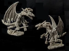 Goodman Games Dungeon Crawl Classics "The Castellan" Half-Dragon Ettin Miniature