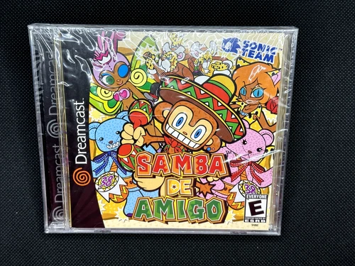 BRAND NEW, FACTORY SEALED SAMBA DE AMIGO - SEGA DREAMCAST
