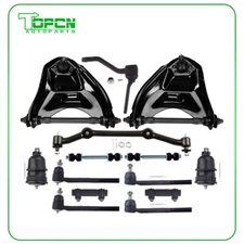 14x Front Upper Control Arm Tie Rod Sway Bar For 1996-2005 Chevrolet Blazer S10
