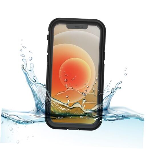 Tidal Waterproof Case with Magsafe - iPhone 14 Plus Clear/Black