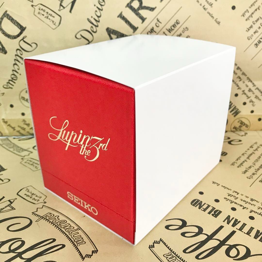 Limited to 3000 pieces, Lupin III x Seiko watch, silver Fashion