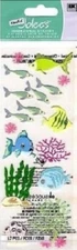 Jolee's FISH AND CORAL Stickers OCEAN SEA AQUARIUM SCUBA DIVING CORAL REEF