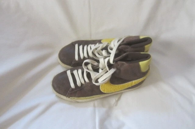 Baskets hautes marron Nike Blazer Supreme homme d'occasion taille 8,5 316963 271