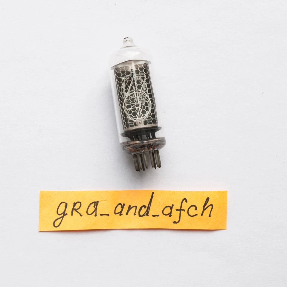 TUBOS NIXIE EN 8 para RELOJ NIXIE, NUEVO Y NUEVO, PROBADO, embalaje original [6 piezas] Foto 3 de 4